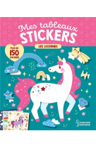 Mes tableaux stickers  -  les licornes