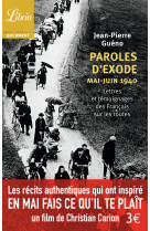 Paroles d'exode, mai-juin 1940