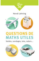 Questions de maths utiles  -  soldes, sondages, loto, radars...