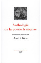 Anthologie de la poesie francaise