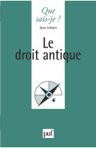 Le droit antique