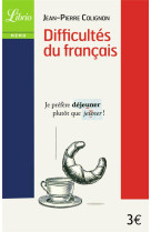 Difficultes du francais