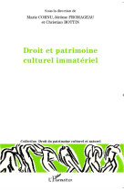 Droit et patrimoine culturel immateriel