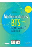 Maths bts comptabilite et gestion 1re annee - livre de l'eleve - ed. 2023