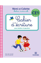 Cahier d'ecriture remi et colette ce1