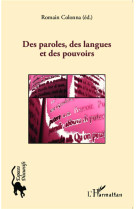 Des paroles, des langues et des pouvoirs