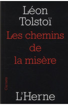 Les chemins de la misere