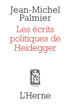 Les ecrits politiques d'heidegger