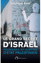 Le grand secret d'israel - pourquoi il n'y aura pas d'etat palestinien