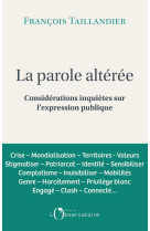 La parole alteree : considerations inquietes sur l'expression publique