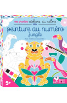 Peinture au numéro jungle - mini boîte avec accessoires