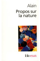 Propos sur la nature