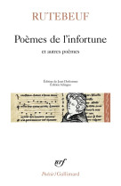 Poemes de l'infortune et autres poemes