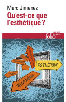 Qu'est-ce que l'esthetique ?