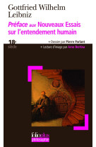 Preface aux #034;nouveaux essais sur l'entendement humain#034;