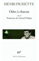 Odes a chacun/tombeau de gerard philipe