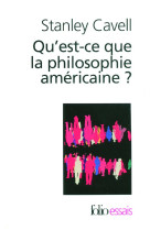 Qu'est-ce que la philosophie americaine ? - de wittgenstein a emerson