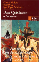 L'ingénieux hidalgo don quichotte de la manche de cervantès (essai et dossier)