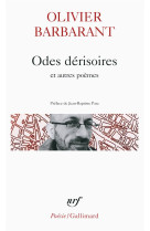 Odes derisoires et autres poemes