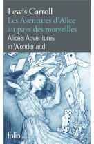 Les aventures d'alice au pays des merveilles/alice's adventures in wonderland