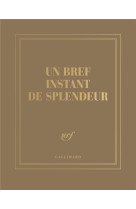 Carnet carre un bref instant de splendeur