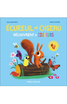 Ecureuil et oiseau decouvrent les couleurs