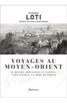 Voyages au moyen-orient