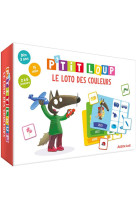 P'tits jeux - p'tit loup - le loto des couleurs