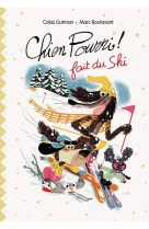 Chien pourri ! fait du ski