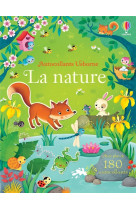 La nature - autocollants usborne