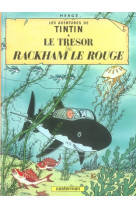 Tintin - petit format couleurs - t12 - le tresor de rackham le rouge