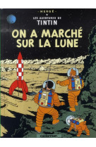 Tintin - petit format couleurs - t17 - on a marche sur la lune