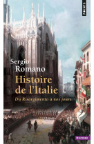 Histoire de l'italie. du risorgimento a nos jours