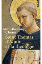 Saint thomas d'aquin et la theologie