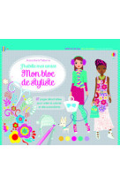 J'habille mes amies - mon bloc de styliste - autocollants usborne