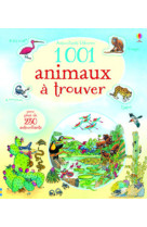 1 001 animaux a trouver - autocollants usborne