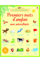 Premiers mots d'anglais avec autocollants - les contes de la ferme