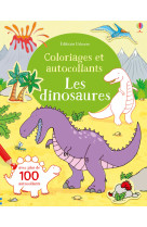 Les dinosaures - coloriages et autocollants