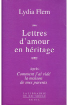 Lettres d'amour en heritage