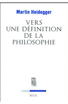 Vers une definition de la philosophie