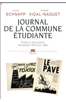 Journal de la commune etudiante - textes et documents. novembre 1967-juin 1968