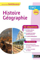 Panoramas : histoire-geographie  -  cm2  -  42 sequences  -  programme 2016