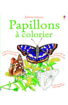 Papillons à colorier