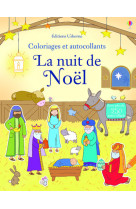 La nativite - coloriages et autocollants