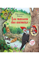 Les maisons des animaux - p'tits curieux usborne