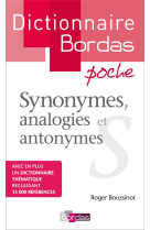 Dictionnaire bordas poche : synonymes, analogies et antonymes