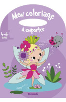 Mon coloriage a emporter (4-6 ans) (fee et coccinelle)