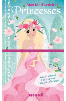 Princesses - mon kit d'activites (fond bleu)