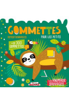 Mon p'tit hemma gommettes pour les petits - les animaux sauvages