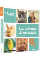 Mes premiers sonores - les animaux de compagnie